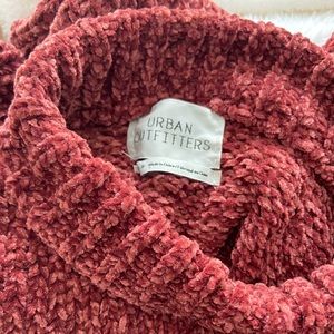 Urban Outfitters Bouclé Cropped Mockneck Sweater
